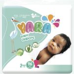 YARA Comfort Baby Dry Diaper Size 2, Mini Jumbo (x3) (288 Count)