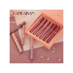 Handaiyan 6Pcs/set Matte Lip Gloss Set Lipsticks Makeup