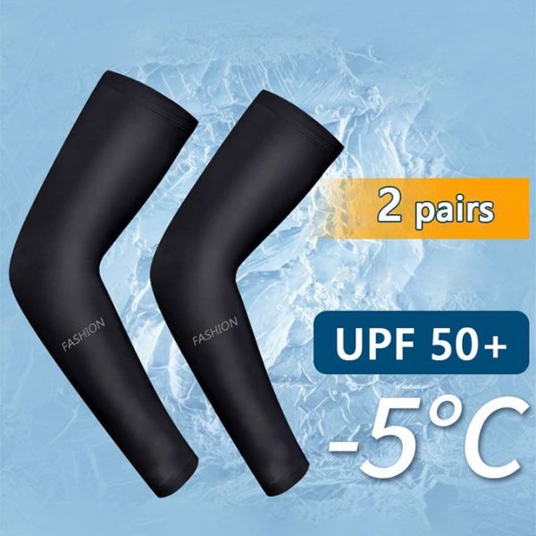 2 IN 1 Sunscreen Hand Sleeve Outdoor Arm Sleeve Sun Hand Protection