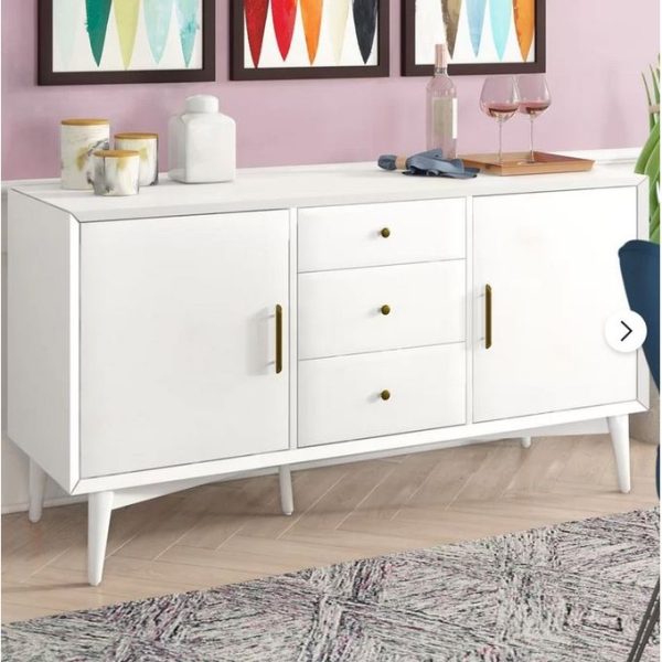 Handy Corban Wide 3 Drawer Buffet Table