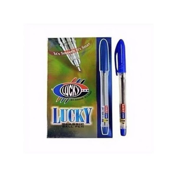 Lucky Biro Or Pen Pack Of 50 - Blue, Red & Black
