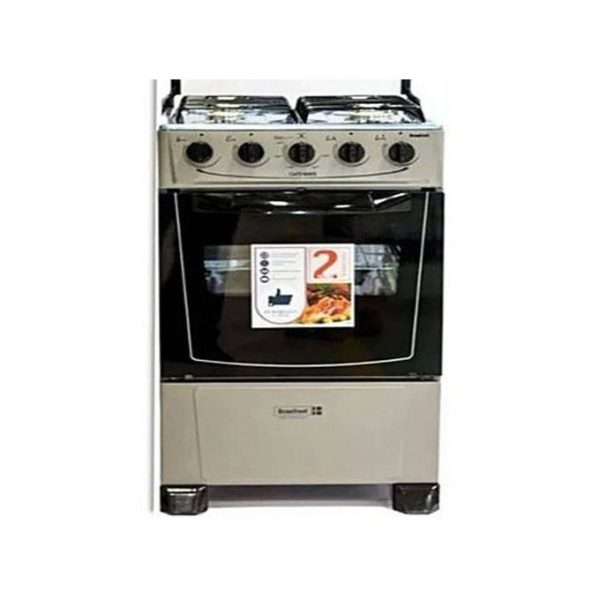 Scanfrost 4 Burners Standing Gas Cooker With Oven – CK5400I - Grey