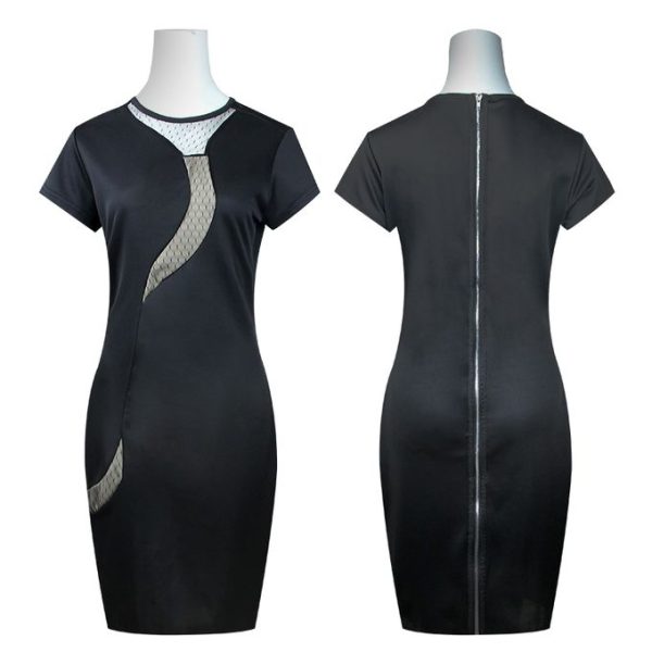 Female Casual Office Long Gowns Dresses Party Ladies Corporate
