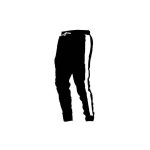 Quality Joggers Pant (Black with White Stripes)