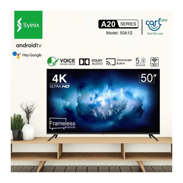 Hisense 50" 4K ULTRA HD ANDROID SMART TV