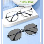 Unisex Anti Blue Light Protective Computer Screen Glasses Photochromic
