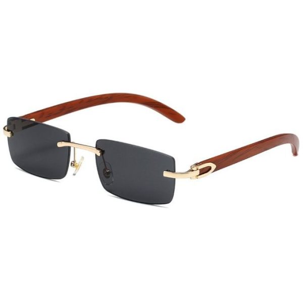 Men's Ultra Clear Rimless Sunglasses
