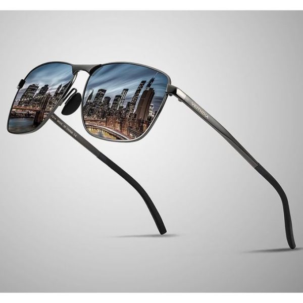 Fashion Square Sunglasses Men's Polarized Eyewear