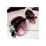 Ladies Rhinestone UV Protection Sunglasses