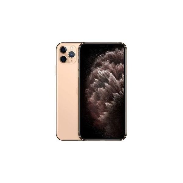 Apple iPhone 11 Pro Max 6.5-Inch (4GB RAM, 256GB ROM ),iOS 13, (12MP+12MP+12MP)+12MP 4G LTE Smartphone - Gold