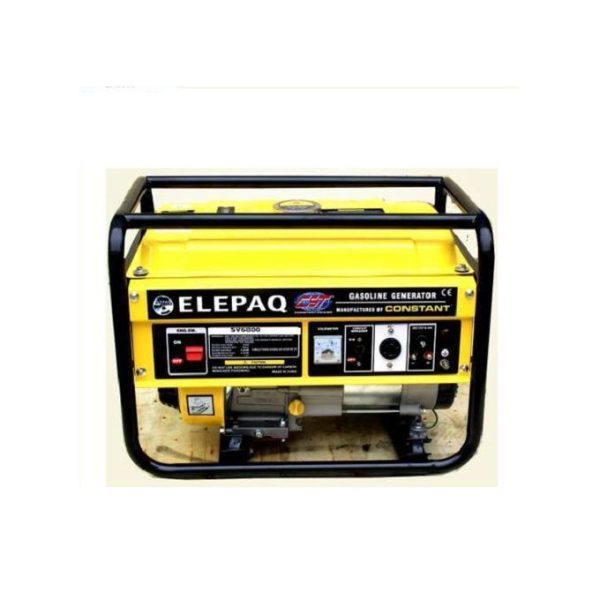 Elepaq 4.5KVA Manual Start Generator (100% COPPER COIL) - SV6800 100% Copper
